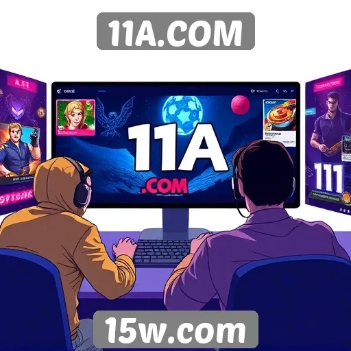 Explorando a interface do usuário do 11A.COM